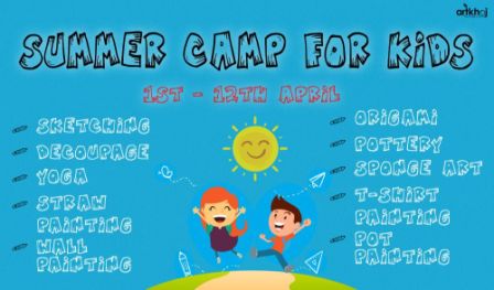 Artkhoj Creative Summer Camp (1st-12th April)