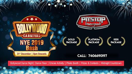 New Year Eve 2019 Carnival Dance Party at Pitstop Brewpub(Sector 29 gurgaon)