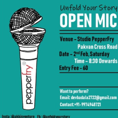 Unfold Your Story - Open Mic