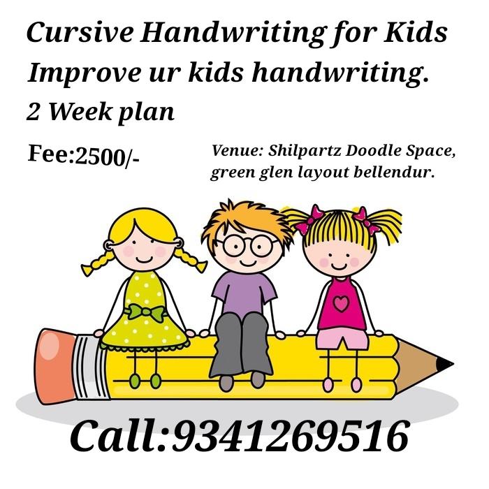 Handwriting improvement class