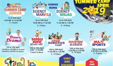StpUp Summer Camp Junior for 3 - 5 year olds