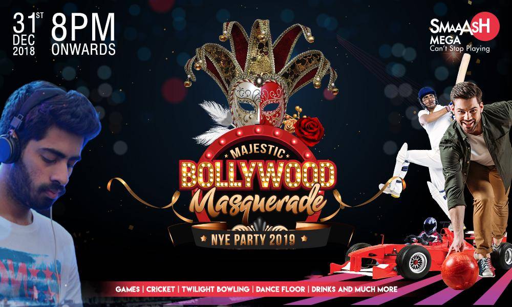 Majestic Bollywood Masquerade NYE Party 2019