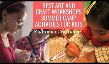 Art and craft Summer Camp for children at Raja Rajeshwari Nagar