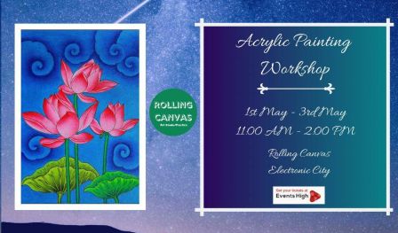 3 Day Acrylic Workshop for Kids & Adults