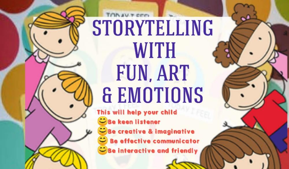 Storytelling with Fun, Art & Emotions