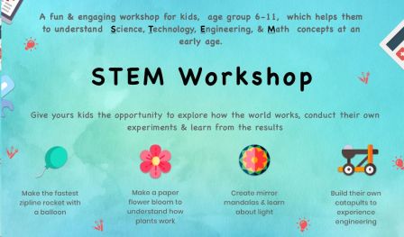 Kids Workshop on Science, Technology, Engineering & Math (STEM)