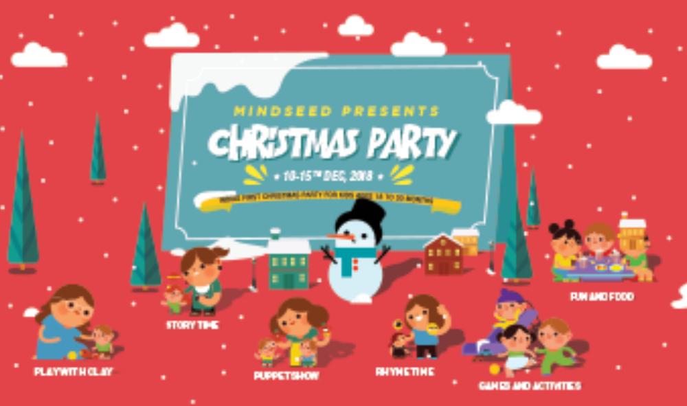 Christmas Party: Festival curated for kids ages 18-30 months