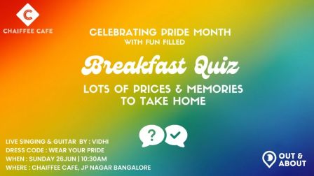 PrideMonth celebration Special- Breakfast Quiz