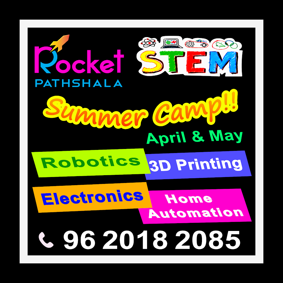 STEM SUMMER CAMP - Robotics, 3D Modelling and Printing, IoT and Home Automation