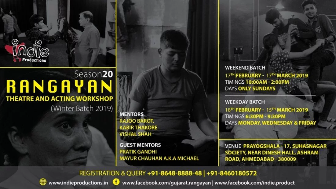Rangayan - Theatre & Acting Workshop (Season 20)